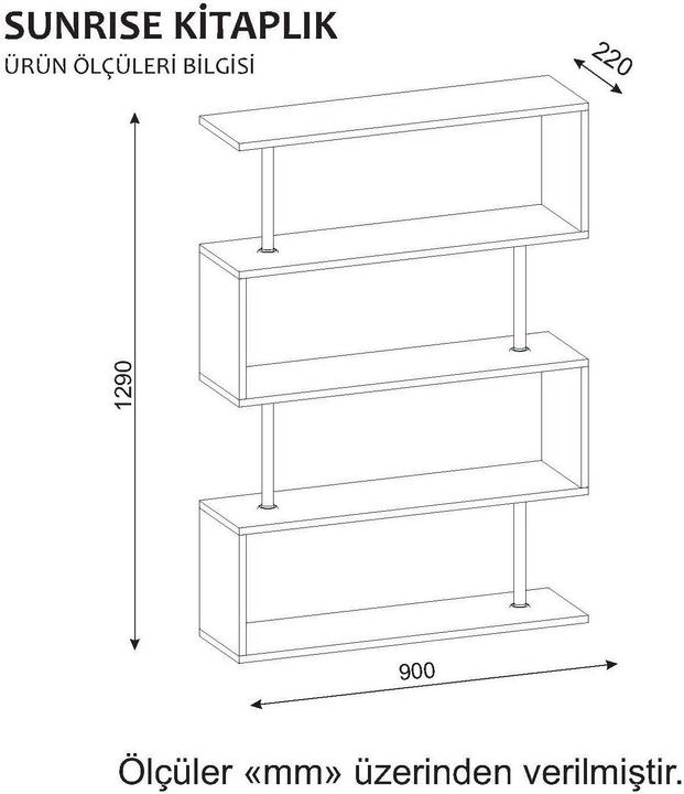 Immagine prodotto Kalune Design Miracle (90 x 22 x 129 cm)