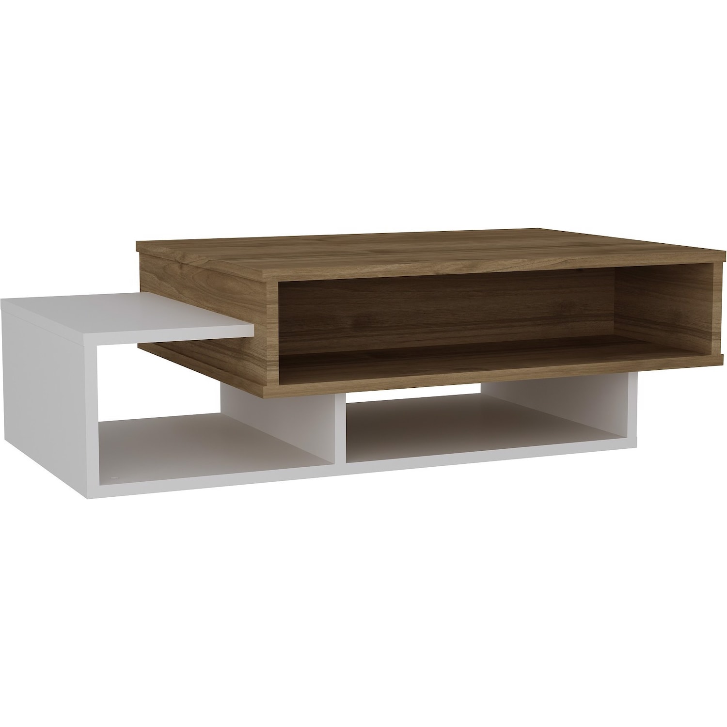 Kalune Design, Couchtisch + Beistelltisch, Arleth (105 x 32 x 60 cm)