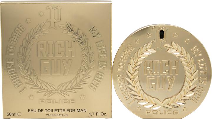 Immagine prodotto Police Rich Guy For Man Eau De Toilette Spray 50ml (Eau de toilette, 50 ml)