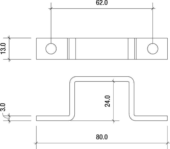 Produktbild Blaser Einbruchschutz Kloben 24/13 zu Fensterverschluss BLASER
