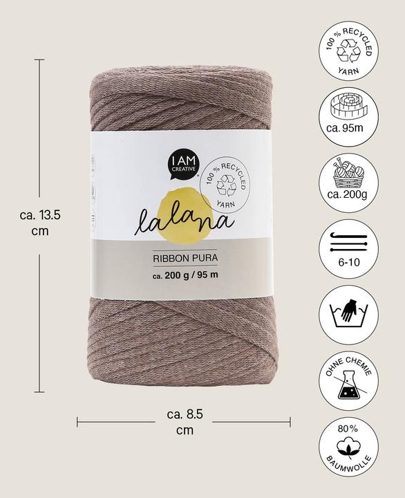 Actual product image Lalana Ribbon Pura (95 m)