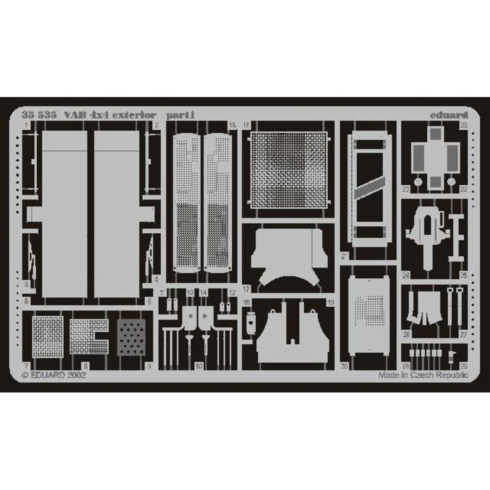 Eduard VAB 4x4 exterior