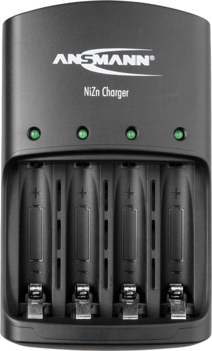 Immagine prodotto Ansmann NiZn-Charger (1 pz., AA / LR6 / LR06 / Mignon / R6 / R14505, AAA / LR03 / Micro / R03 / AM4 / MN2400 / KR03, Caricabatterie senza batteria)