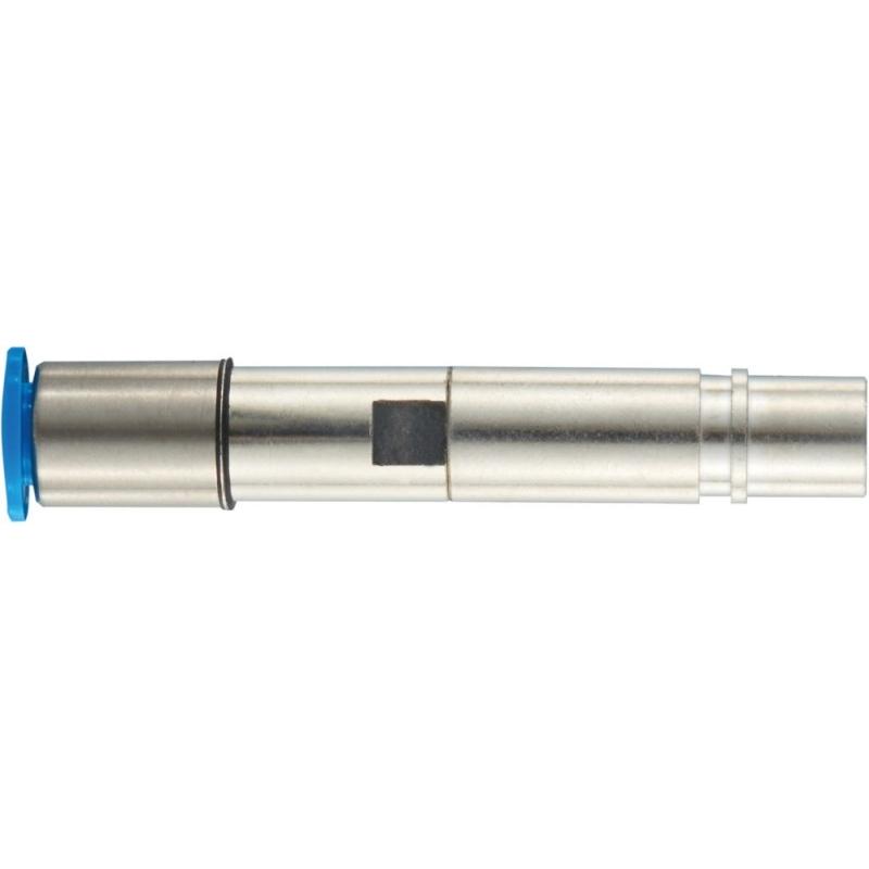 Harting Pneum. Kontakt Metall OD 6 Bu+Ventil 09140006466, Elektronikkabel + Stecker