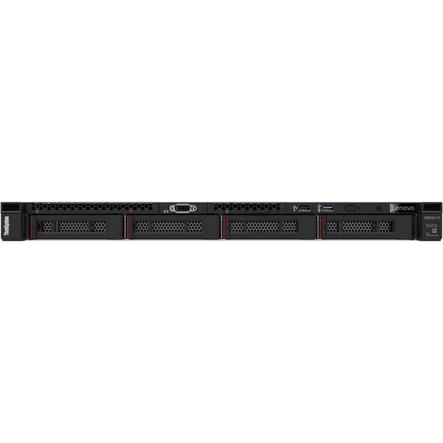 Lenovo ThinkSystem SR250 V3 1xIntel Xeon 6353P 8C - Server - 2,7 GHz (16 GB, Rack Server), Server