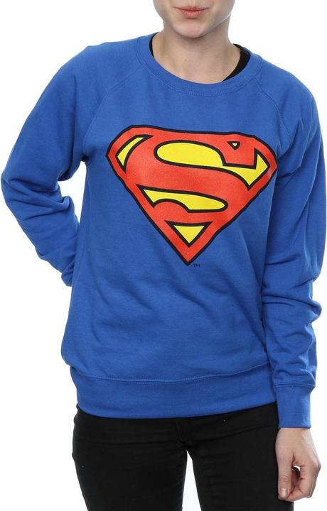 Immagine prodotto Superman Logo Boyfriend Fit Felpa Donna (L)