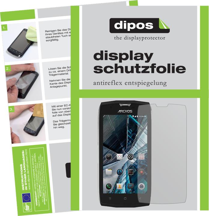 Actual product image Dipos Screen Protector Anti-Glare (2 pcs., Archos Sense 50X)