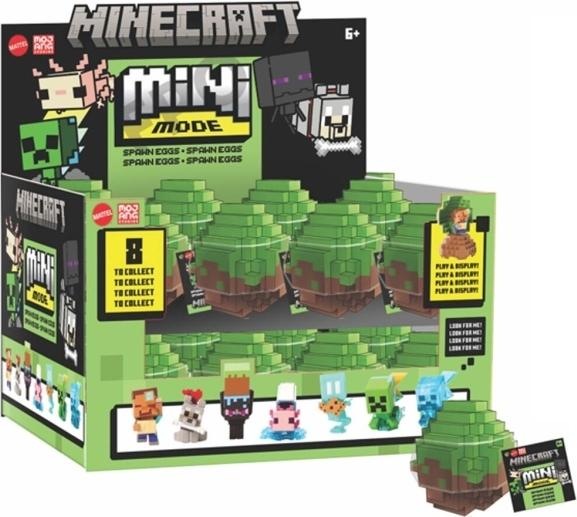 Actual product image Minecraft Mini Mode Spawn Egg (assorted - randomised)
