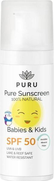 Produktbild PURU Pure Sonnencreme (Sonnencreme, SPF 50, 50 ml, 95 g)