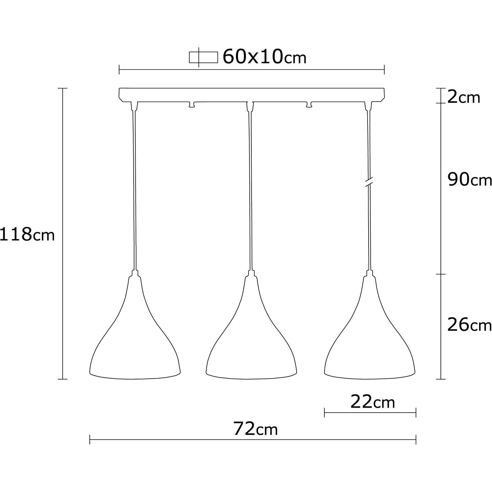 Thumbnail - Opviq, Pendelleuchte, Chloe (E27)