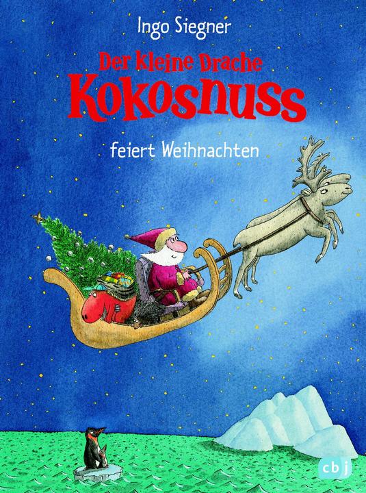 Produktbild Der kleine Drache Kokosnuss feiert Weihnachten (Deutsch, Ingo Siegner, 2017)