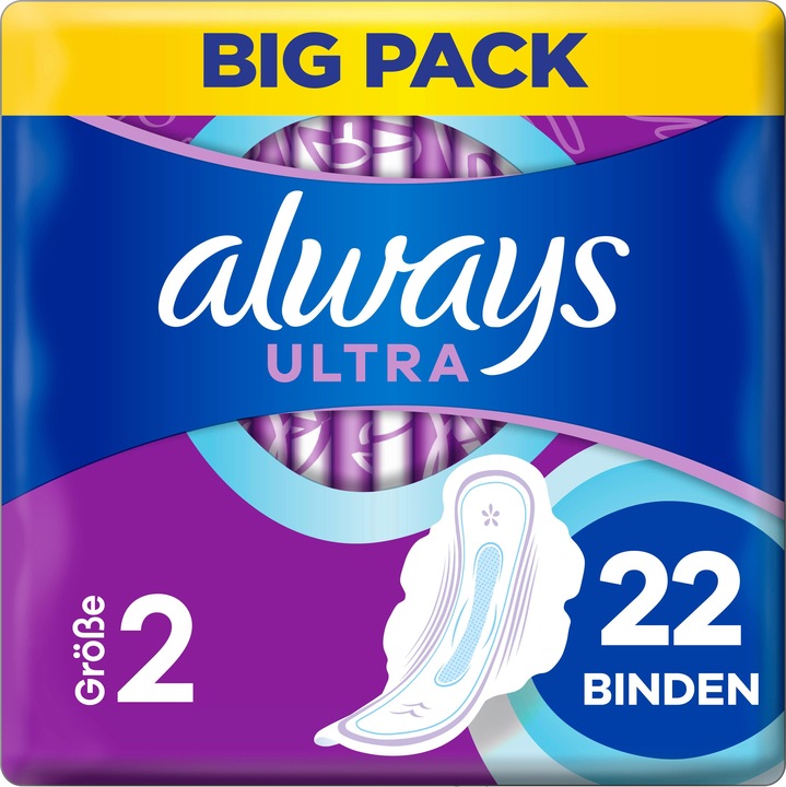 Produktbild Always Ultra Tag (22 x, Damenbinden)