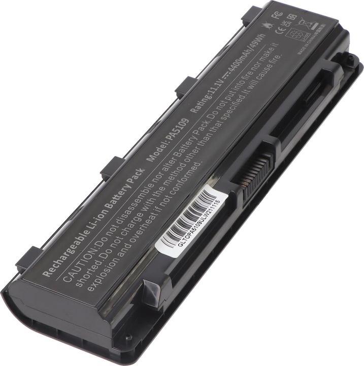 Toshiba Akku PA5108U-1BRS, PA5109U-1BRS (6 Zellen, 4400 mAh)
