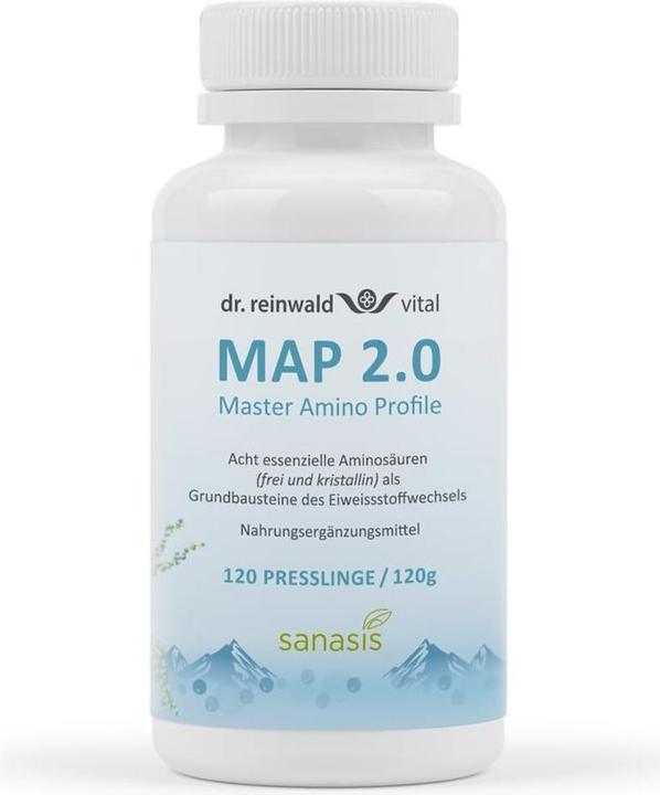 Sanasis Comprimé Master Amino (120 pièce(s), Cachets, 120 g)