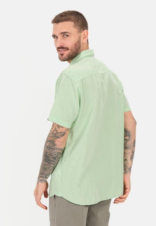 Actual product image Camel Active Short sleeve shirt in a linen-cotton mix (M)