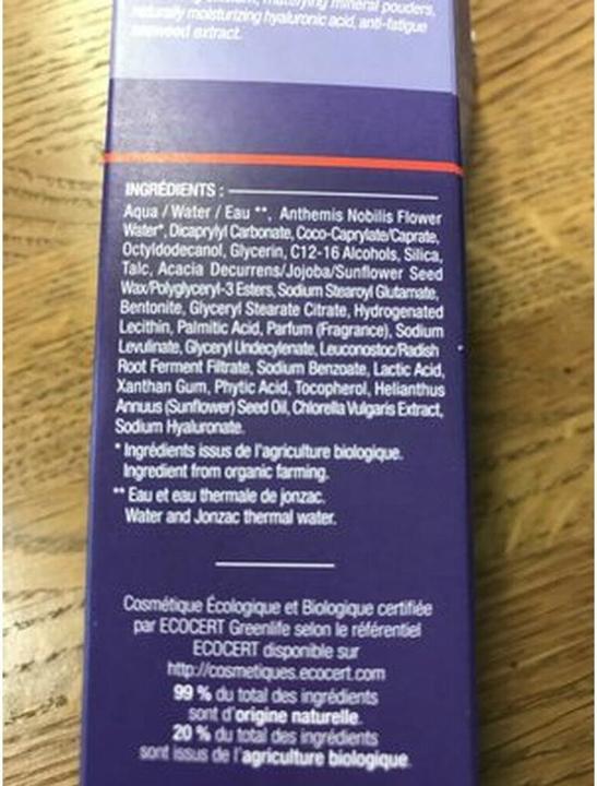 Produktbild Léa Nature Eau Thermale Jonzac Organic Cosmetic Men Firming Moisturizing Fluid 50ml (Aftershave Gel, 50 ml)