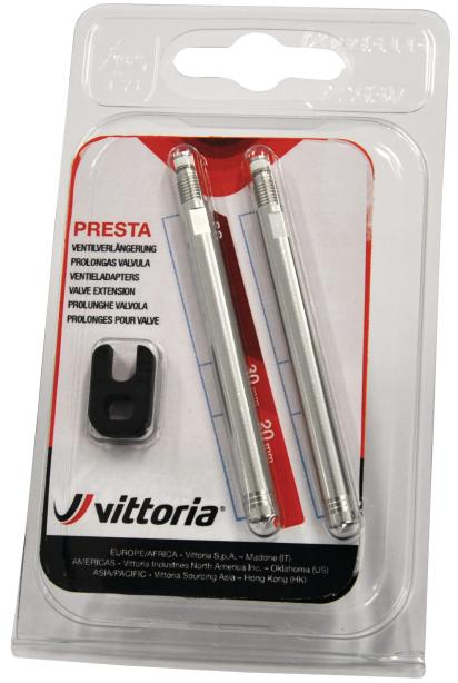 Actual product image Vittoria Presta valve extension 30 mm