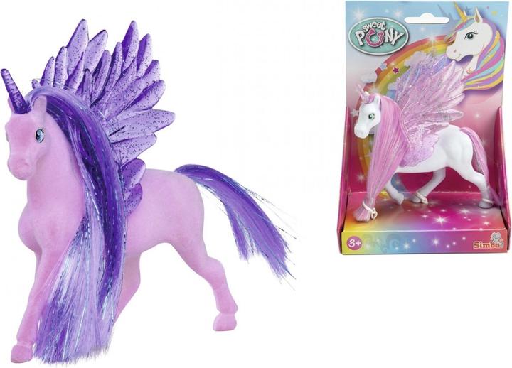 Produktbild Simba Einhorn mit Glitzerflügeln, 2-sort. (11 cm)