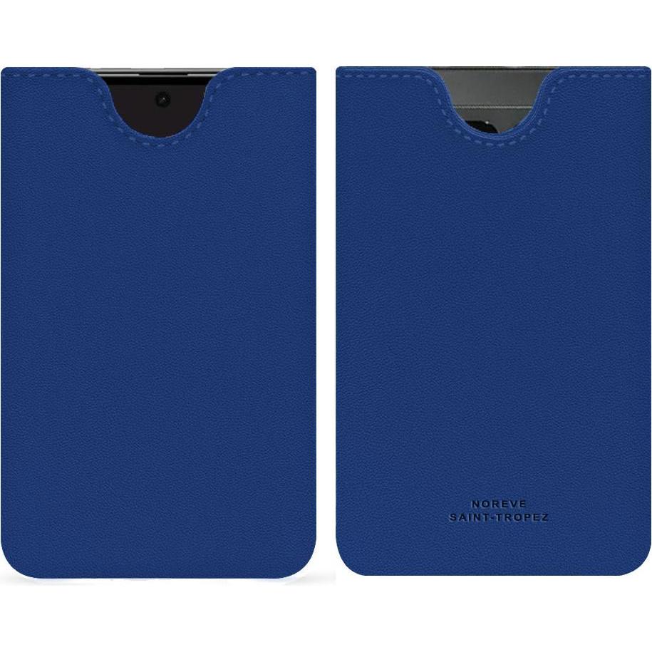 Noreve Lederschutzhülle (Google Pixel Fold), Smartphone Hülle, Blau