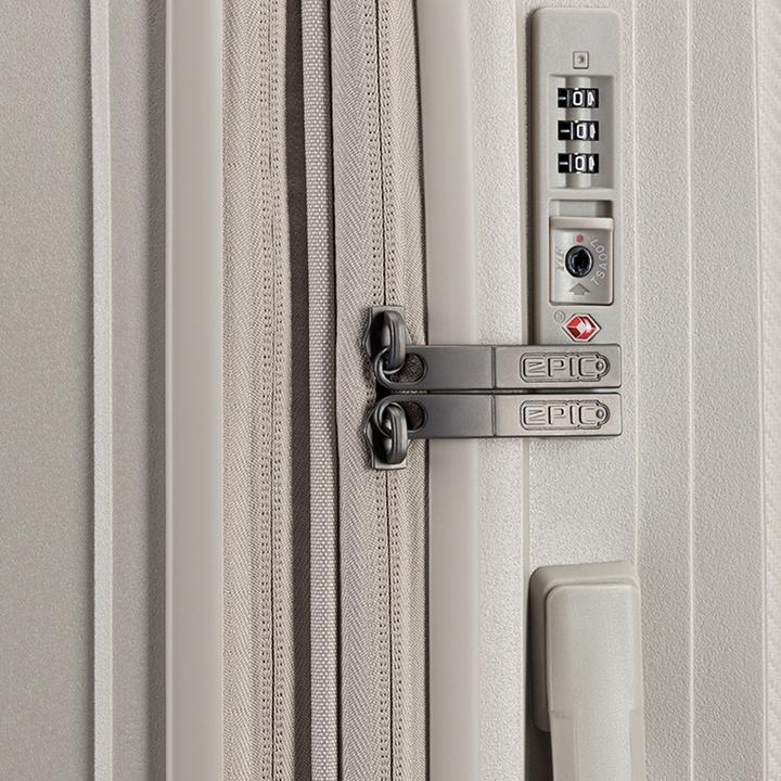 Actual product image Epic Anthem 4-wheel suitcase set 3-piece with stretch fold