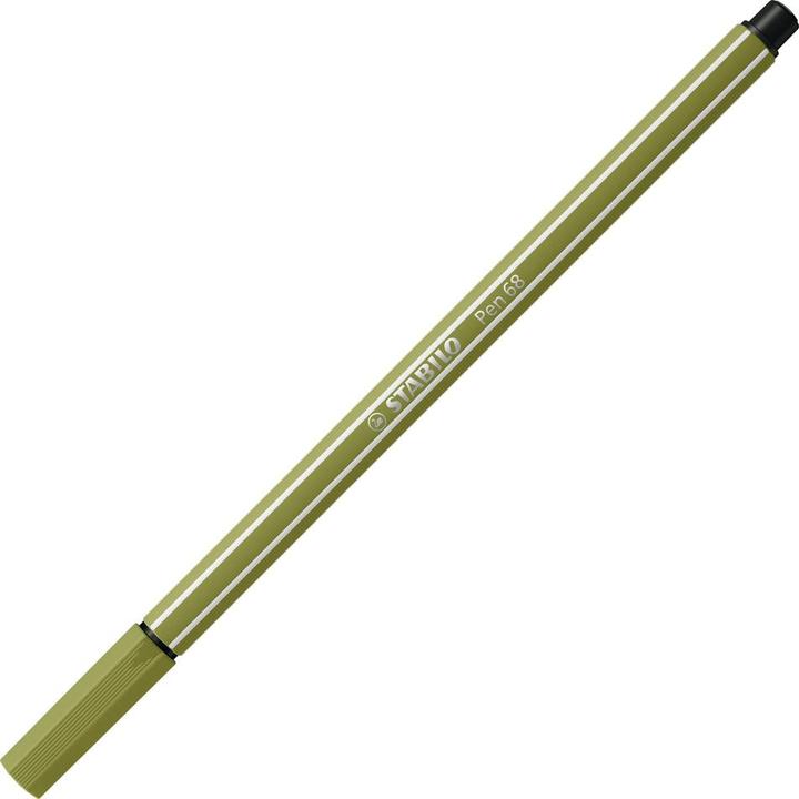 Actual product image STABILO Pen 68 (Mud Green, 1 x)