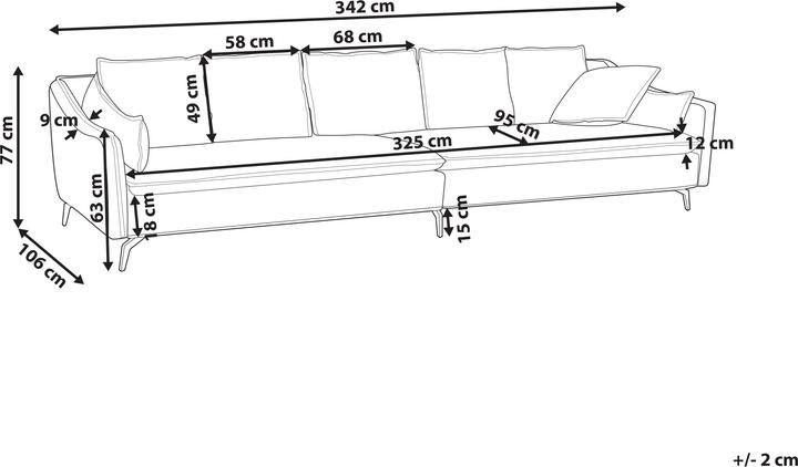 Produktbild Beliani Aure (Wohnlandschaft)