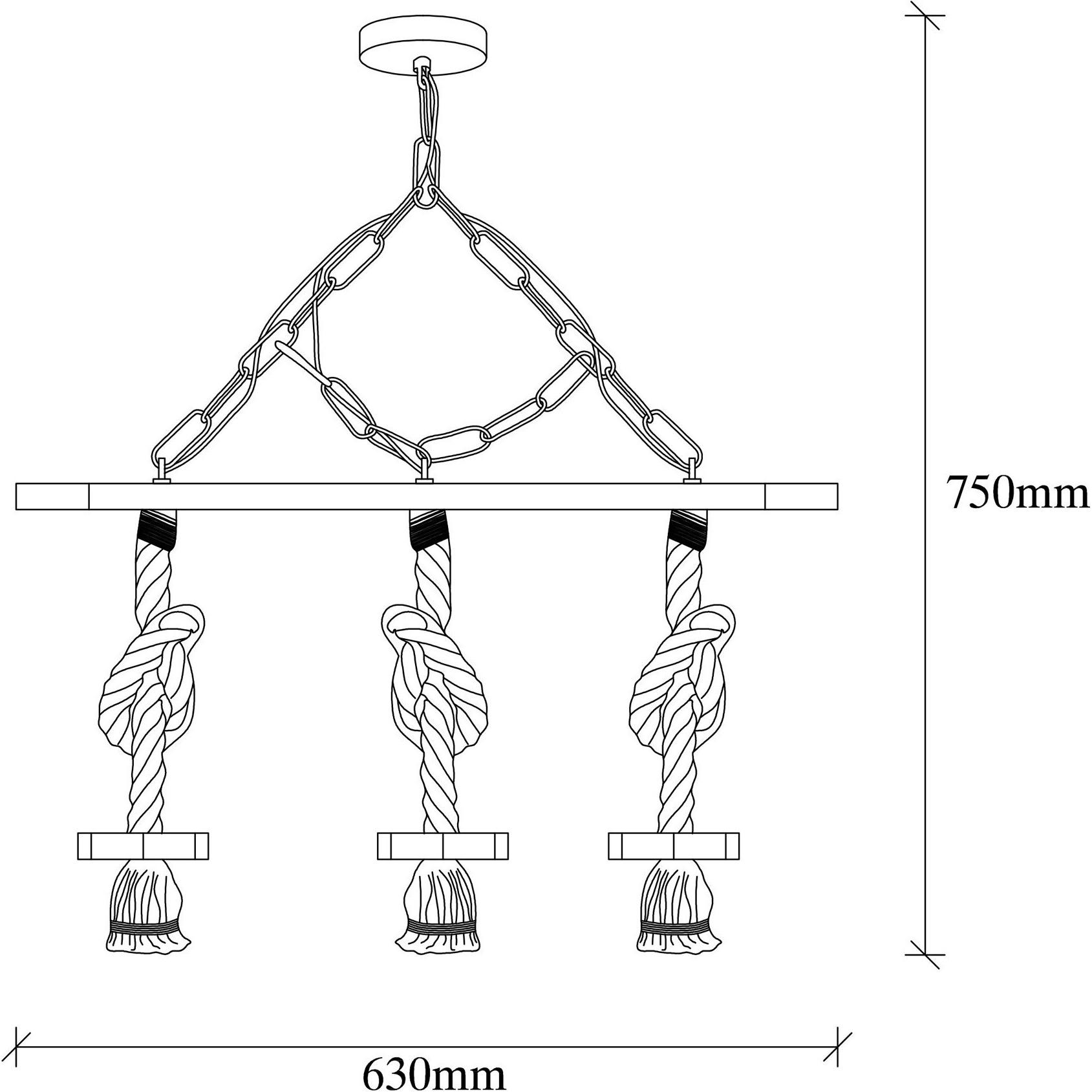 Thumbnail - Opviq, Pendelleuchte, Kiana (E27)