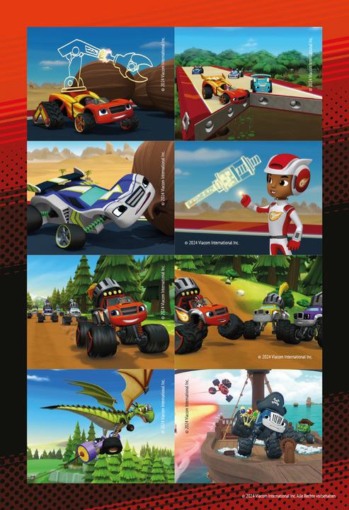 Produktbild Panini Blaze und die Monstermaschinen: Superstarker Sticker- und Malspass