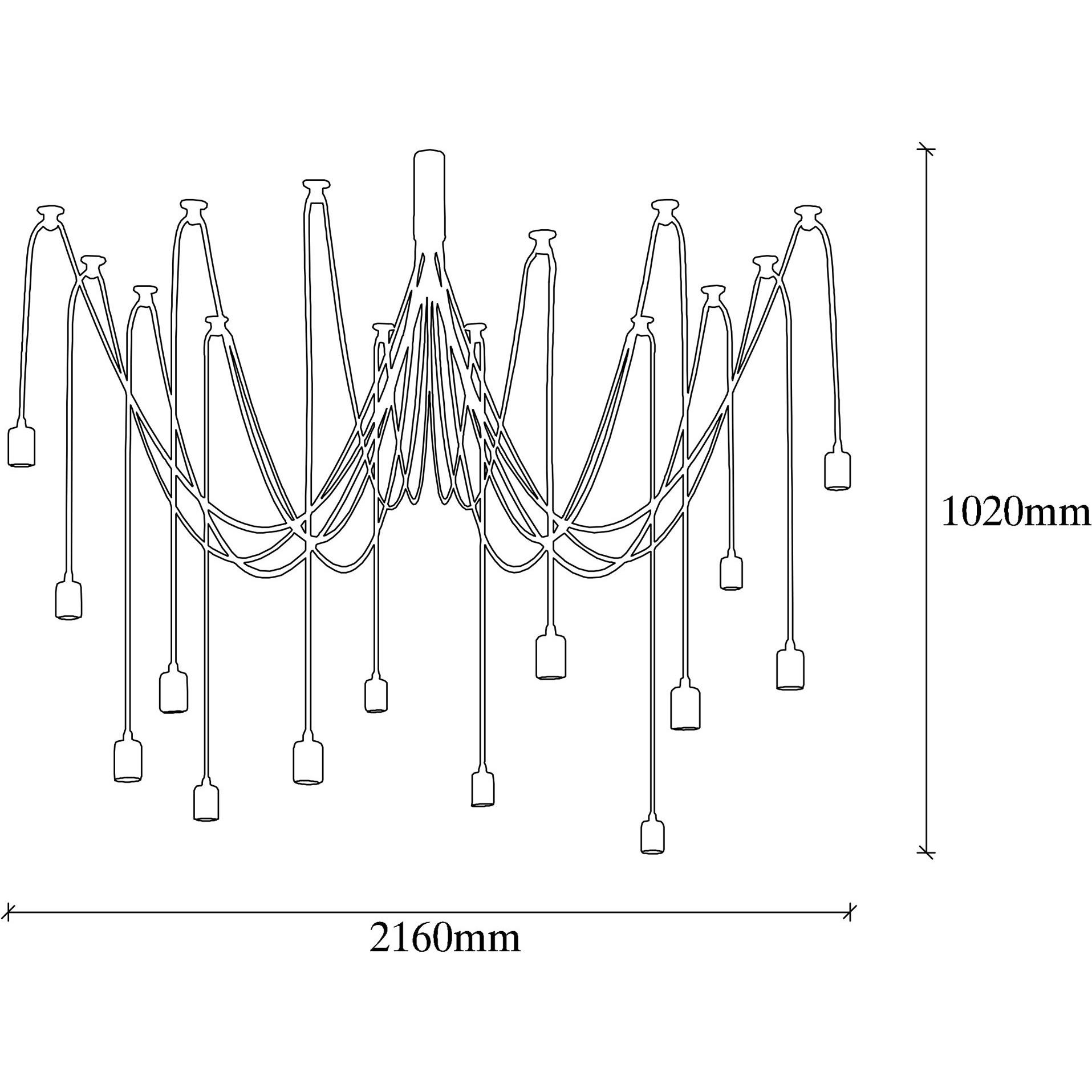 Thumbnail - Opviq, Pendelleuchte, Elle (E27)