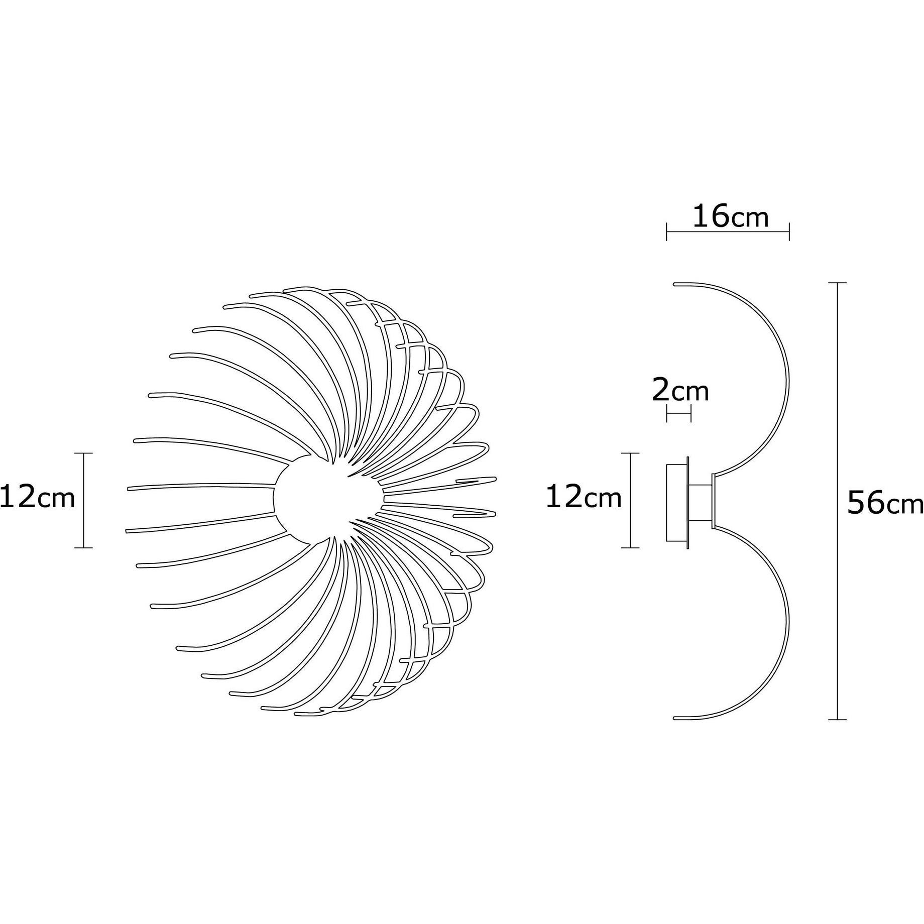 Thumbnail - Opviq, Wandleuchte + Deckenleuchte, Antonia (E27)