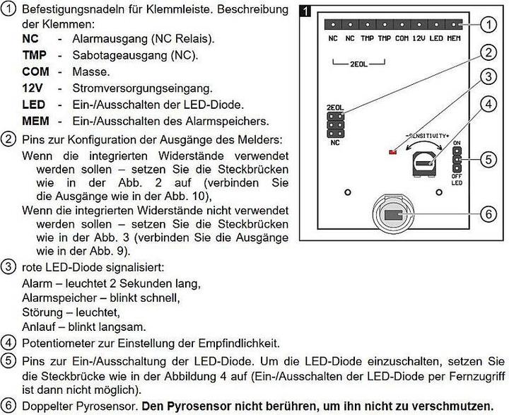Actual product image Satel Pir Ivory Motion Detector (18 m)