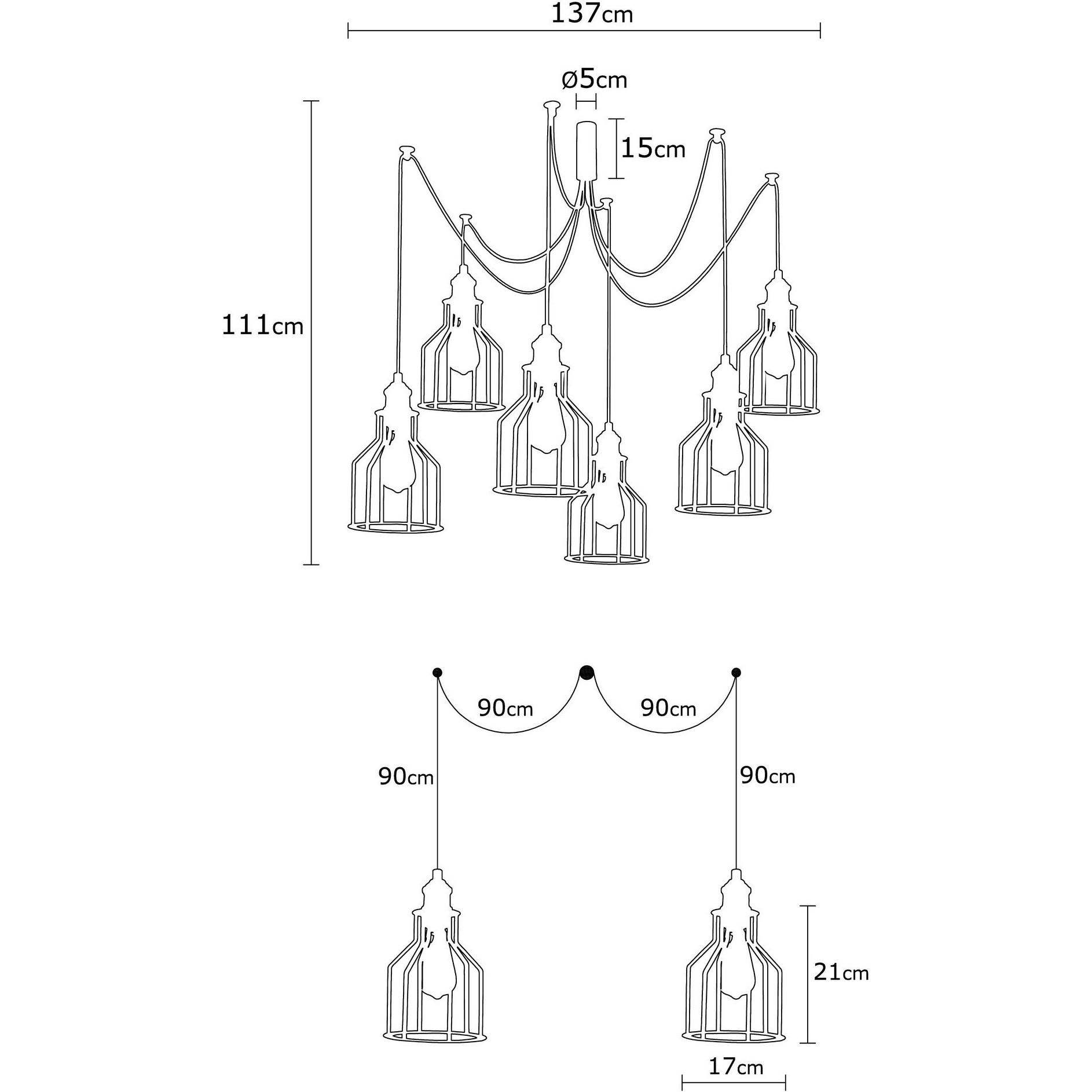 Thumbnail - Opviq, Pendelleuchte, Cyril (E27)