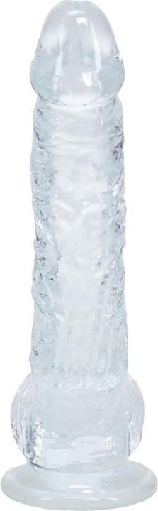 Image du produit RealRock Realistic Dildo with Balls - 5 / 12,7 cm - Transparent
