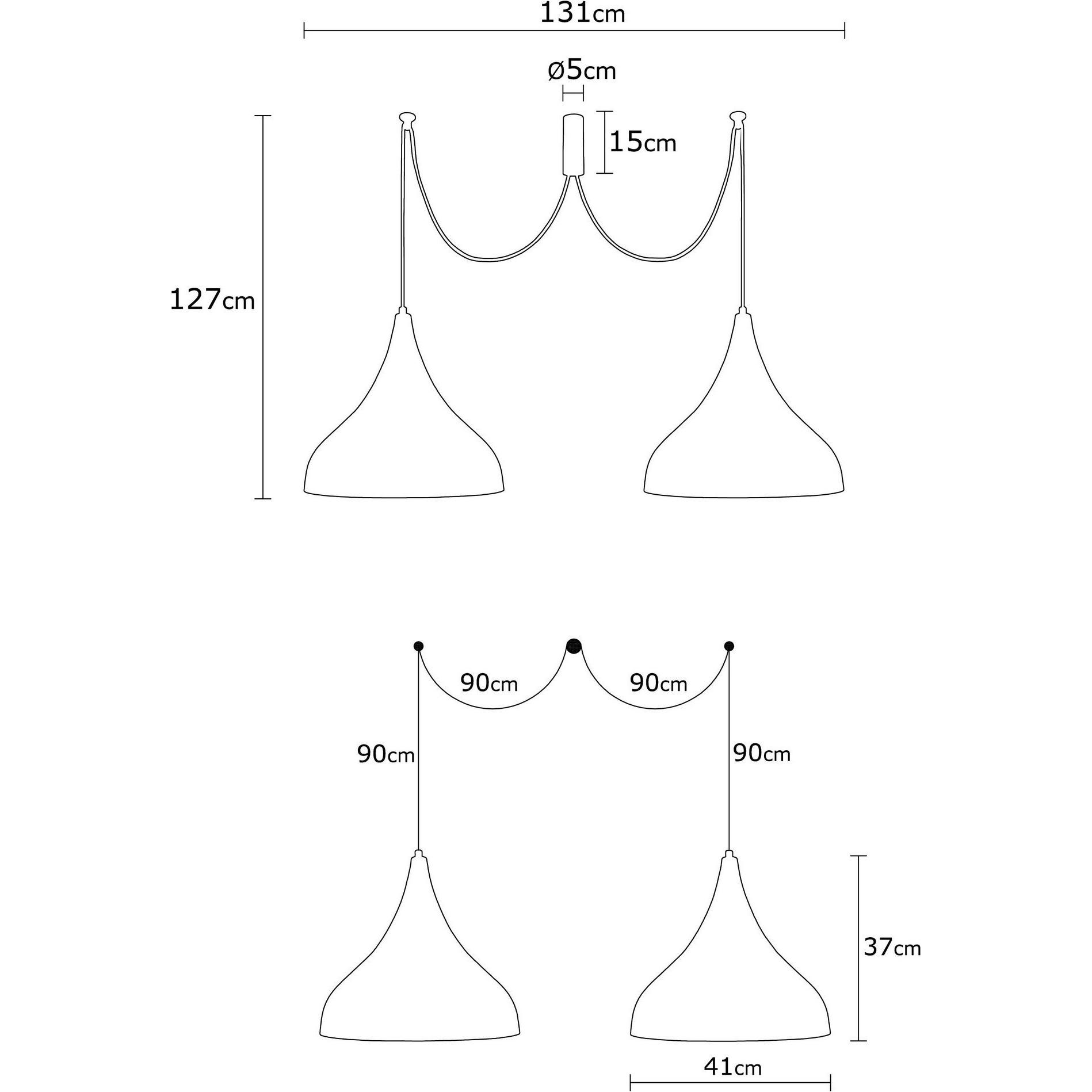 Thumbnail - Opviq, Pendelleuchte, Chloe (E27)