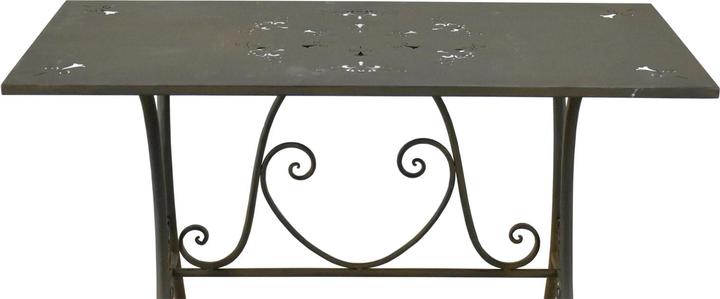 Produktbild HTI-Living Metalltisch Braun Lily (120 x 70 x 75 cm)