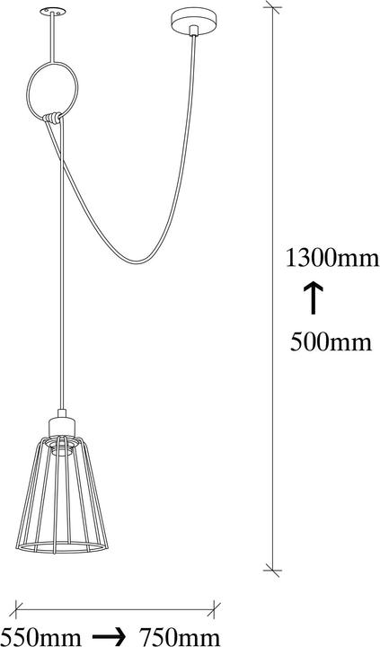 Actual product image Opviq Julius (E27)