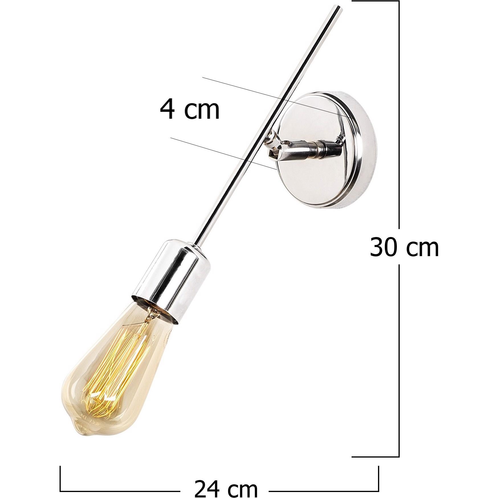 Thumbnail - Opviq, Wandleuchte + Deckenleuchte, Louisa (E27)