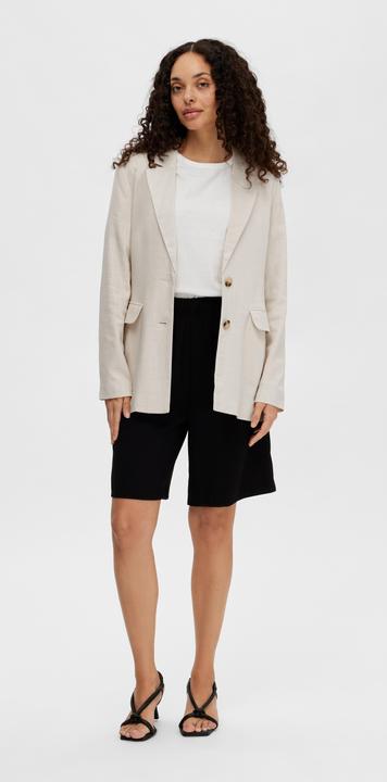 Actual product image Selected Linen blend blazer (Frequency band 38 (2600 MHz))