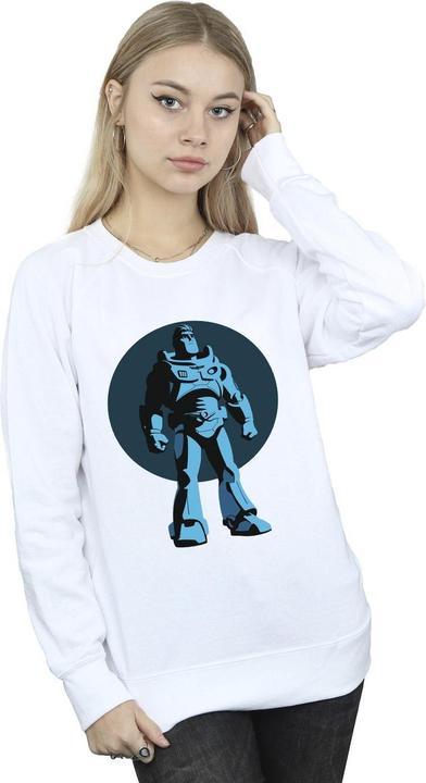 Actual product image Disney Womens/Ladies Lightyear Buzz Standing Circle Sweatshirt (S)