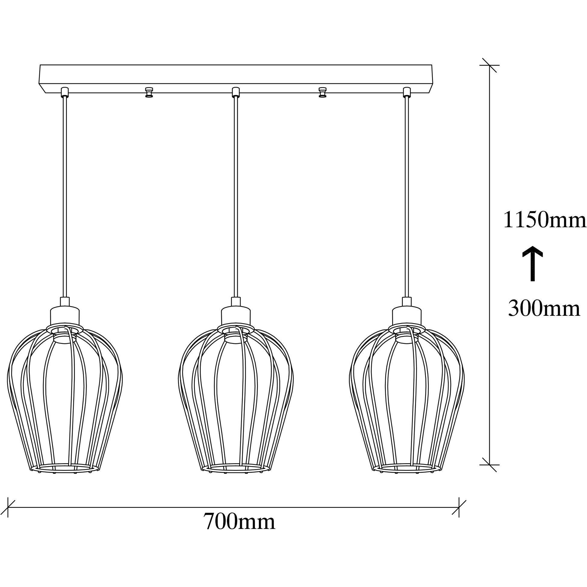 Thumbnail - Opviq, Pendelleuchte, Logan (E27)