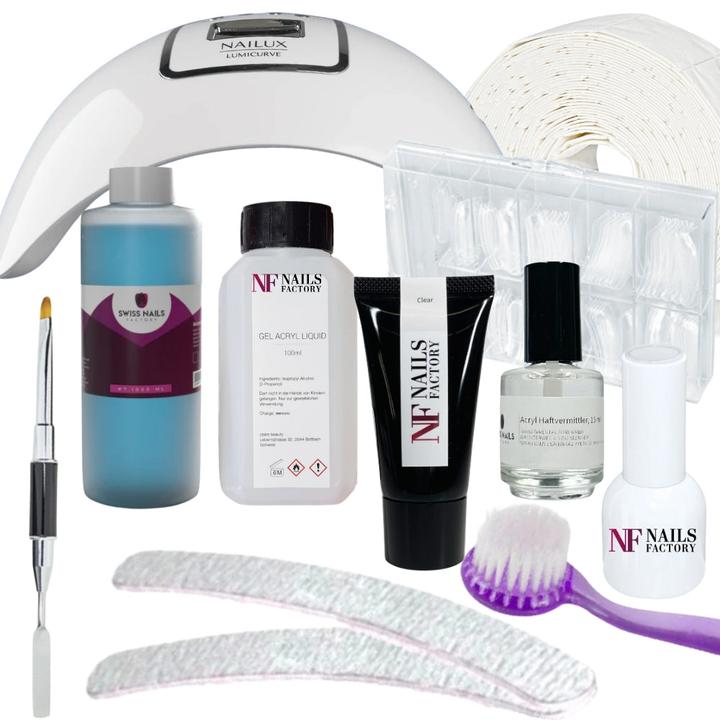 Actual product image Nails Factory Polygel Starter Set Beginner (Artificial nails)