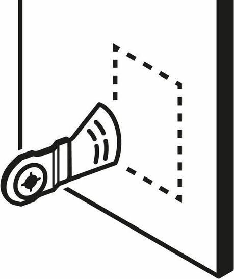 Immagine prodotto Bosch Professional Zubehör Lama per taglio a tuffo BIM Dual-Tec AYZ 53 BPB multimateriale, 40 x 53 mm, confezione da 10