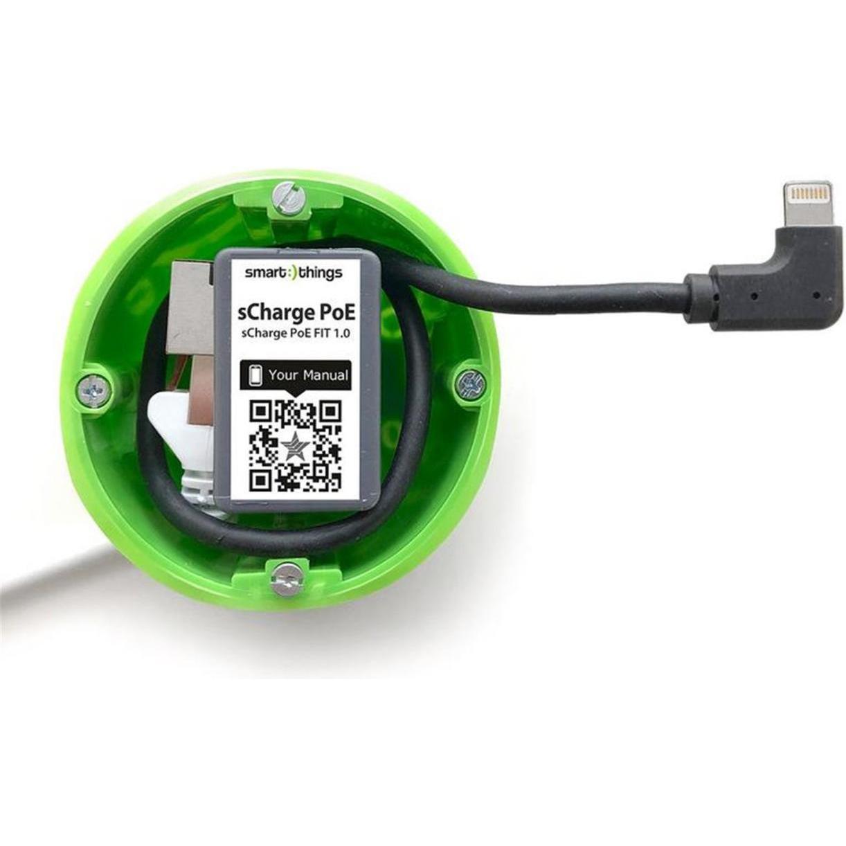 smart things s28 L sCharge (25 W), Caricatore USB, Nero