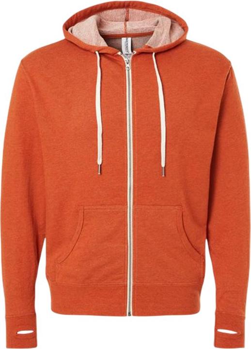 Dunkel Orange meliert