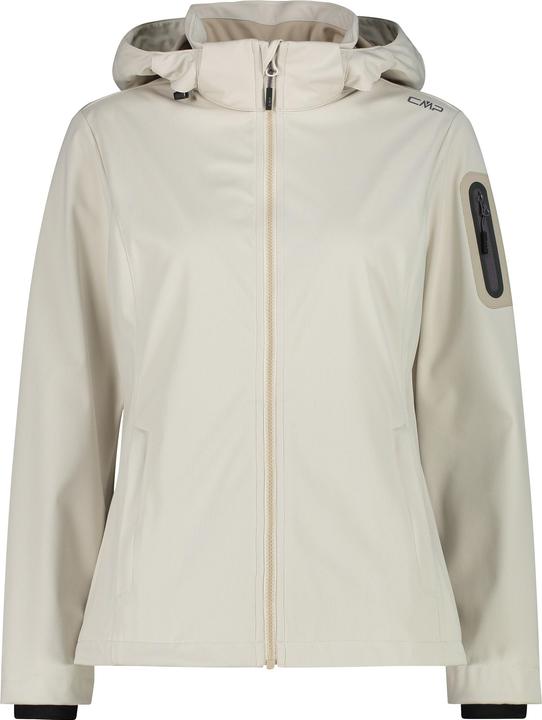 Produktbild CMP Campagnolo Women's Light Softshell Jacket Zip Hood (34, XXS)