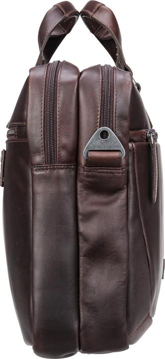 Actual product image The Chesterfield Brand Wax Pull Up briefcase leather 40 cm laptop compartment (17.30")