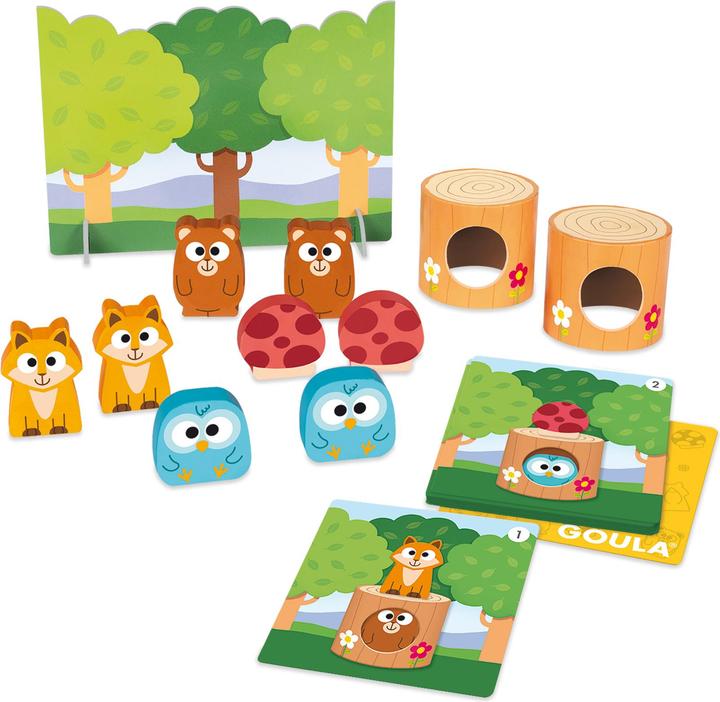 Produktbild Jumbo JUM53171 - Memo Friends, Kinderspiel, für 1-2 Spieler, ab 3 Jahren (Deutsch, 1 - 2 Spieler)