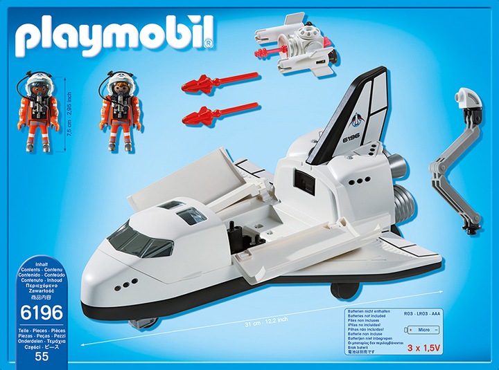 Image du produit Playmobil Navette spatiale (6196)