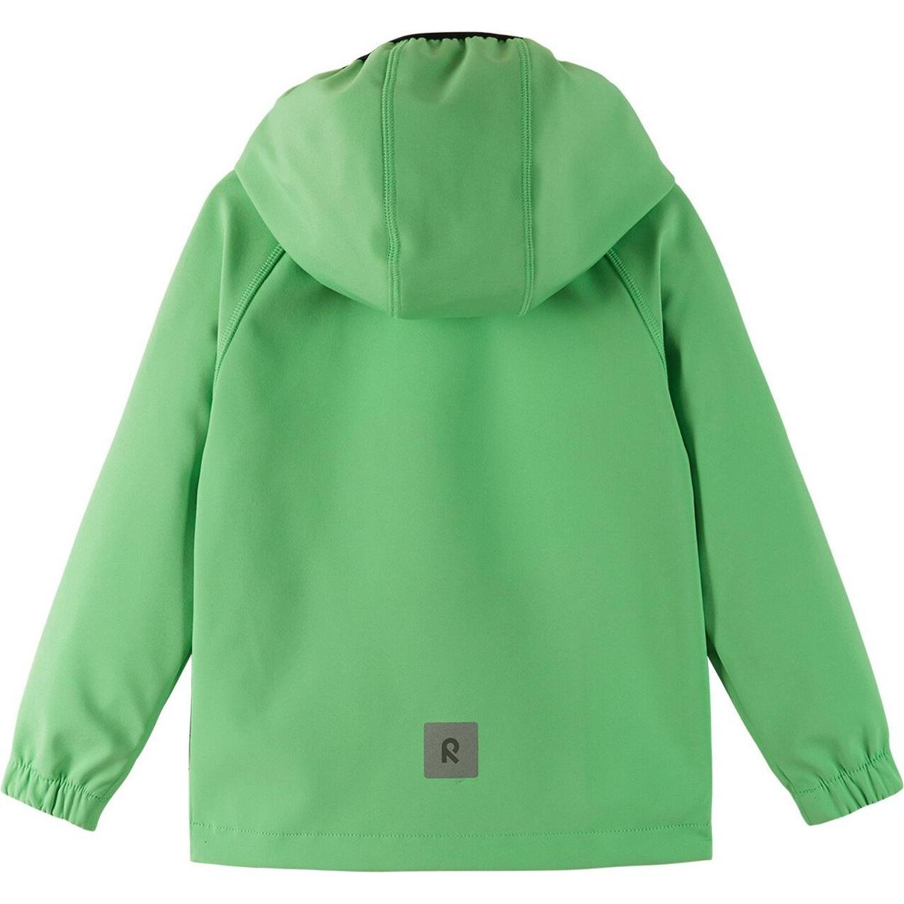 Thumbnail - Reima, Unisex, Jacke, Kinder Softshell Jacke Vantti Summer (110), Grün, 110