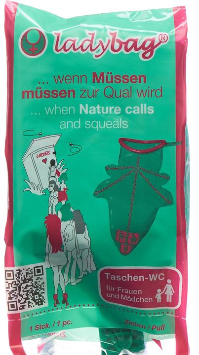 Produktbild Ladybag Taschen-WC für Frauen (1000 ml, Intimspray)